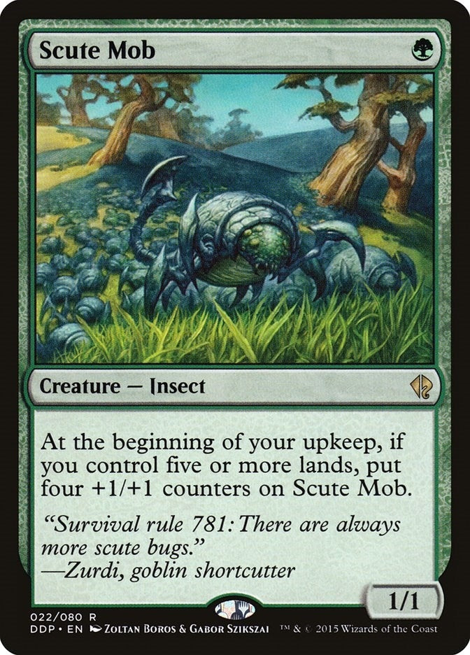 Image for Scute Mob (Duel Decks: Zendikar vs. Eldrazi) (22) - Magic: The Gathering