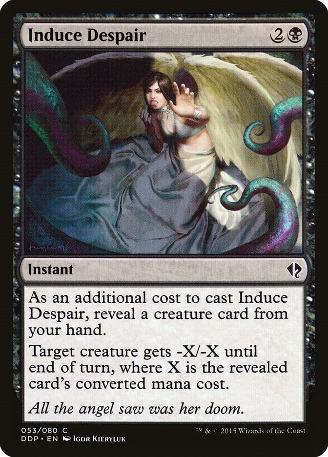 Image for Induce Despair (Duel Decks: Zendikar vs. Eldrazi) (53) - Magic: The Gathering