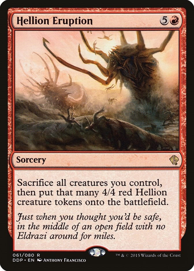 Image for Hellion Eruption (Duel Decks: Zendikar vs. Eldrazi) (61) - Magic: The Gathering