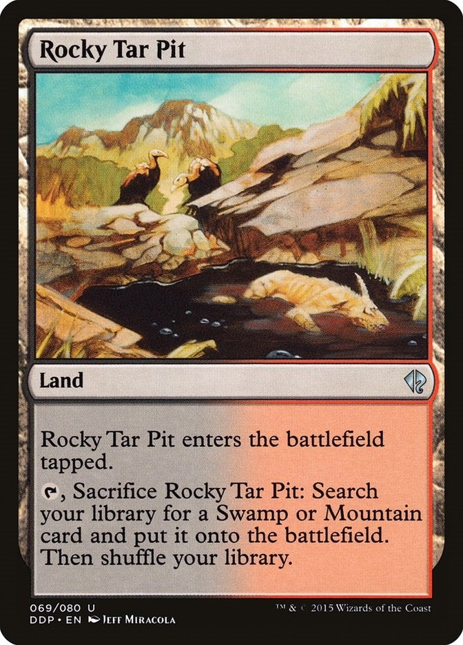 Image for Rocky Tar Pit (Duel Decks: Zendikar vs. Eldrazi) (69) - Magic: The Gathering