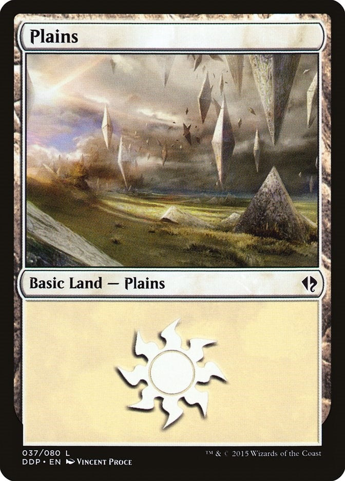 Image for Plains (037) (Duel Decks: Zendikar vs. Eldrazi) (37) - Magic: The Gathering