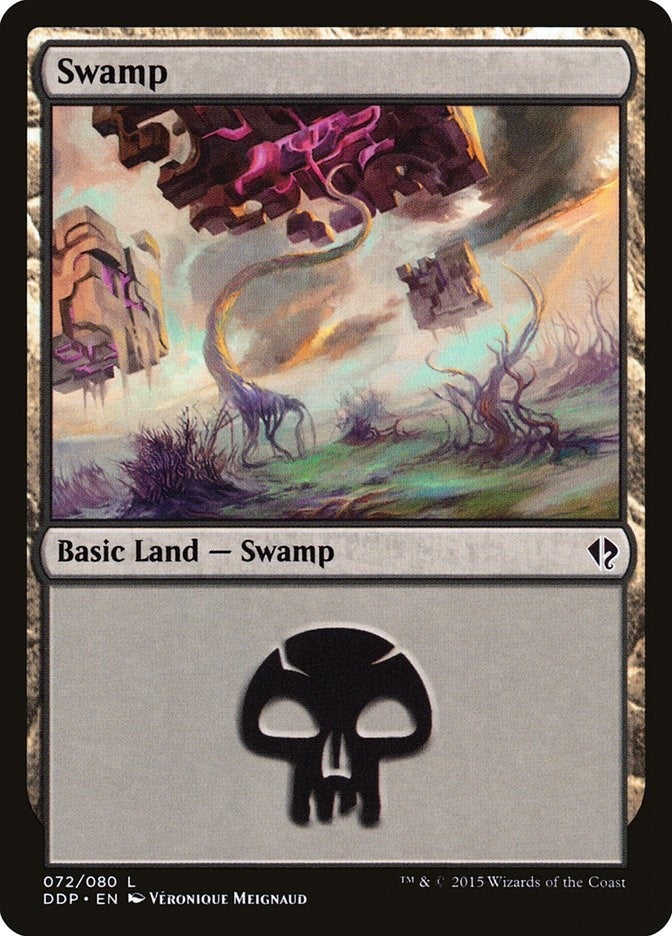 Image for Swamp (072) (Duel Decks: Zendikar vs. Eldrazi) (72) - Magic: The Gathering