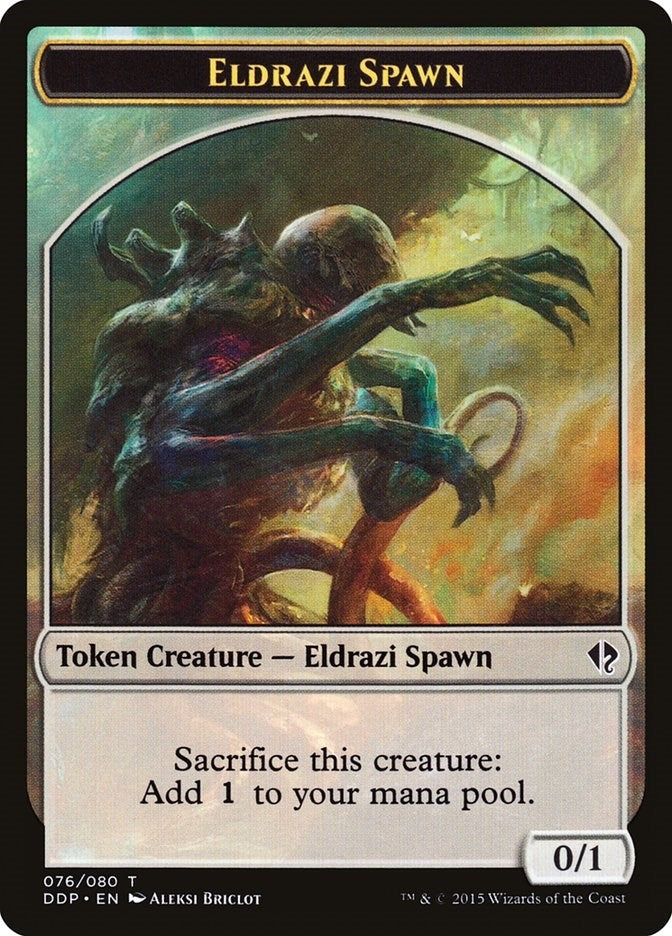 Image for Eldrazi Spawn Token (076) (Duel Decks: Zendikar vs. Eldrazi) (76) - Magic: The Gathering