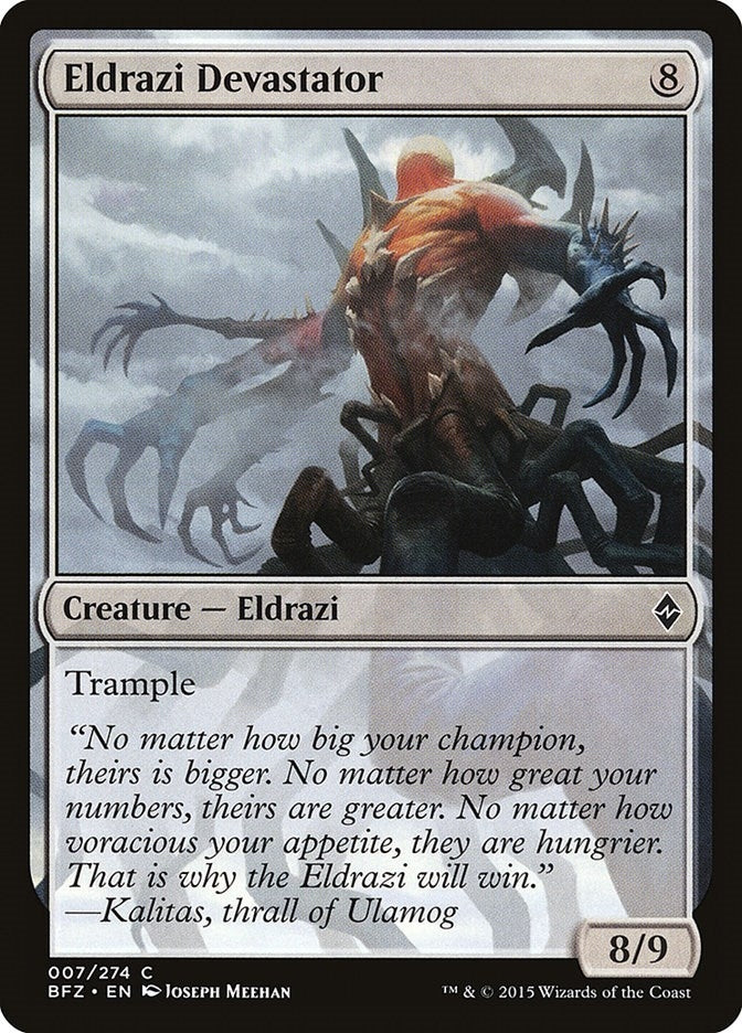 Image for Eldrazi Devastator (Battle for Zendikar) (7) - Magic: The Gathering