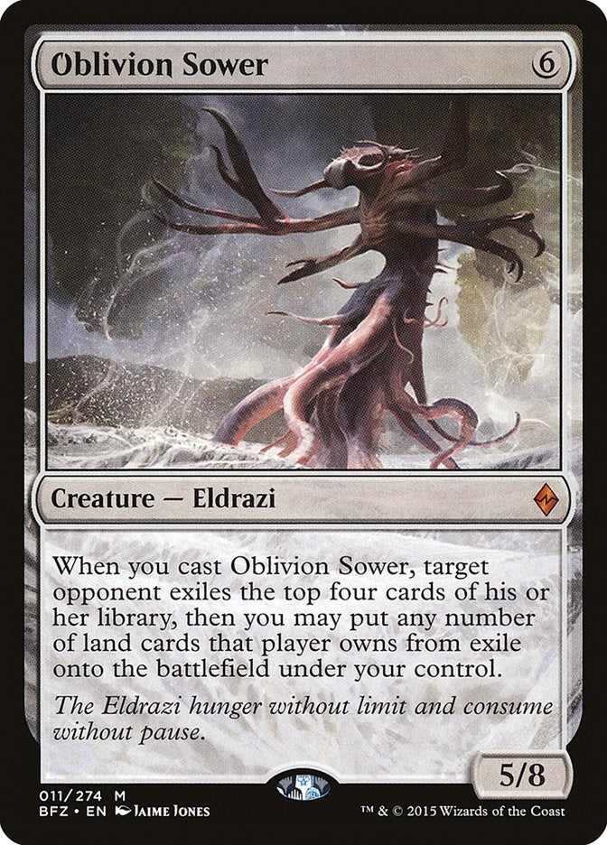 Image for Oblivion Sower (Battle for Zendikar) (11) - Magic: The Gathering