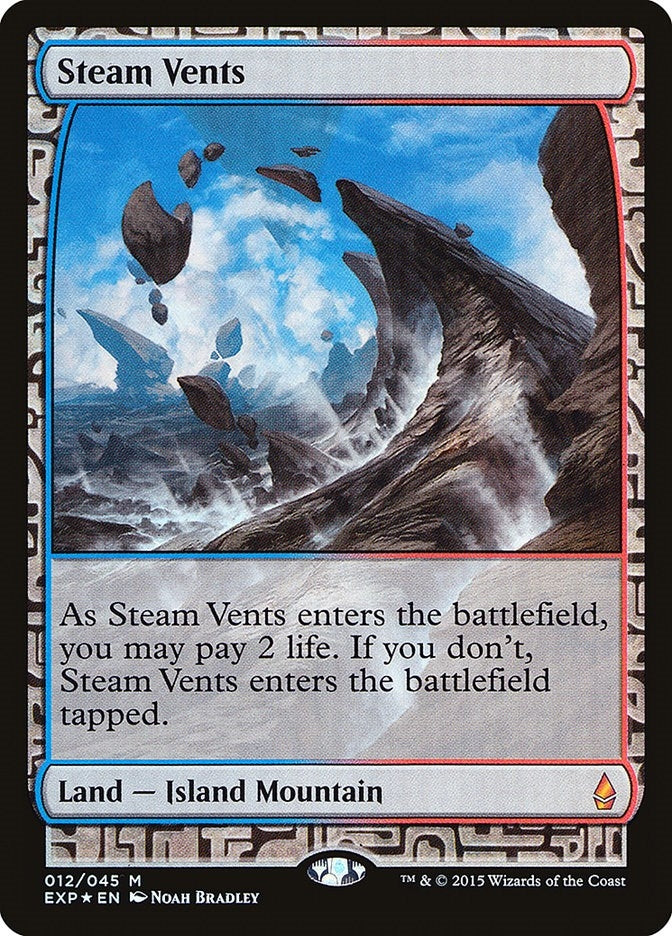Image for Steam Vents (Zendikar Expeditions) (12) - Magic: The Gathering