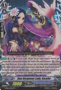 Image for Duo Gorgeous Lady, Kazuha (B - RR Foil) (G-CB01: Academy of Divas) (G-CB01/019EN B) - Cardfight Vanguard