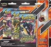 Image for Ancient Origins Collector Pin 3 Pack Blister [Shiny Mega Rayquaza Pin] - Pokemon