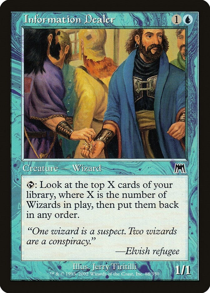 Image for Information Dealer (Onslaught) (88) - Magic: The Gathering