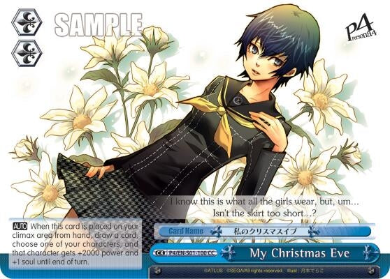 Image for My Christmas Eve (Persona 4 ver.E) (P4/EN-S01-100 CC) - Weiss Schwarz