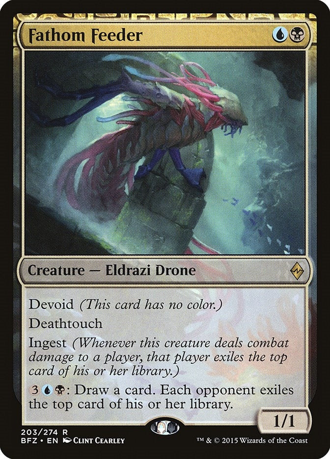 Image for Fathom Feeder (Battle for Zendikar) (203) - Magic: The Gathering