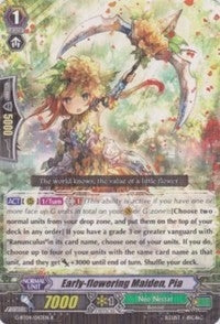 Image for Early-flowering Maiden, Pia (G-BT04: Soul Strike Against The Supreme) (G-BT04/043EN) - Cardfight Vanguard