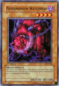 Pandemonium Watchbear (V.1 - Common) - Dark Crisis (Common) [DCR-058]