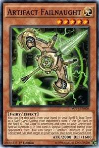 Image for Artifact Failnaught (2015 Mega-Tins Mega Pack) (MP15-EN008) - YuGiOh
