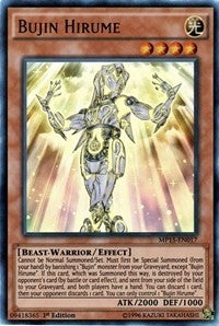 Image for Bujin Hirume (2015 Mega-Tins Mega Pack) (MP15-EN017) - YuGiOh