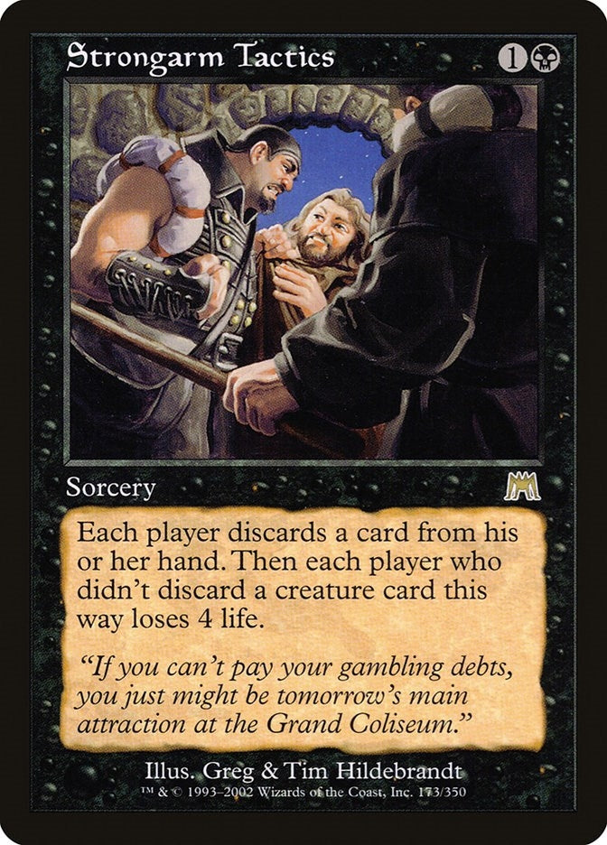 Image for Strongarm Tactics (Onslaught) (173) - Magic: The Gathering