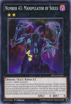 Image for Number 43: Manipulator of Souls (2015 Mega-Tins Mega Pack) (MP15-EN025) - YuGiOh