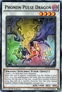 Image for Phonon Pulse Dragon (2015 Mega-Tins Mega Pack) (MP15-EN031) - YuGiOh