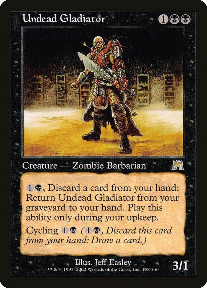 Image for Undead Gladiator (Onslaught) (178) - Magic: The Gathering