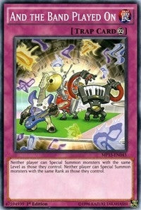 Image for And the Band Played On (2015 Mega-Tins Mega Pack) (MP15-EN045) - YuGiOh