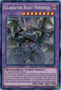 Image for Gladiator Beast Nerokius (2015 Mega-Tins Mega Pack) (MP15-EN051) - YuGiOh