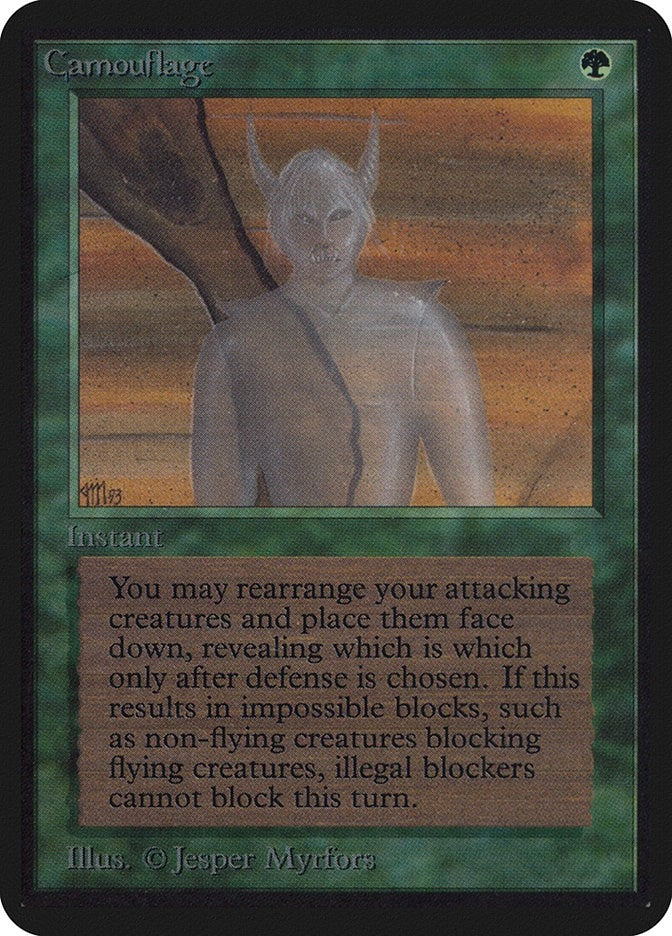 Image for Camouflage (Alpha Edition) - Magic: The Gathering