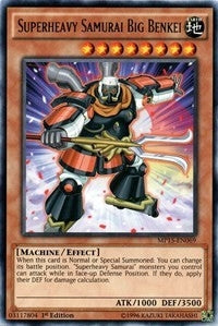 Image for Superheavy Samurai Big Benkei (2015 Mega-Tins Mega Pack) (MP15-EN069) - YuGiOh