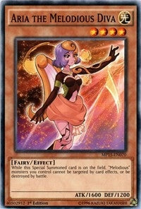 Image for Aria the Melodious Diva (2015 Mega-Tins Mega Pack) (MP15-EN070) - YuGiOh