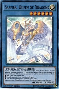 Image for Saffira, Queen of Dragons (2015 Mega-Tins Mega Pack) (MP15-EN095) - YuGiOh