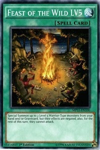 Image for Feast of the Wild LV5 (2015 Mega-Tins Mega Pack) (MP15-EN100) - YuGiOh