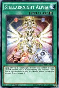 Image for Stellarknight Alpha (2015 Mega-Tins Mega Pack) (MP15-EN101) - YuGiOh