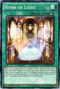 Image for Hymn of Light (2015 Mega-Tins Mega Pack) (MP15-EN107) - YuGiOh