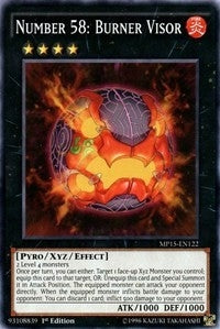 Image for Number 58: Burner Visor (2015 Mega-Tins Mega Pack) (MP15-EN122) - YuGiOh