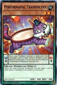 Image for Performapal Trampolynx (2015 Mega-Tins Mega Pack) (MP15-EN127) - YuGiOh