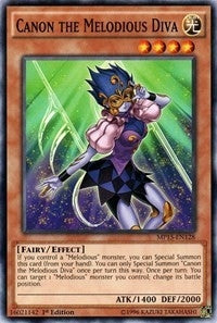 Image for Canon the Melodious Diva (2015 Mega-Tins Mega Pack) (MP15-EN128) - YuGiOh