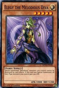 Image for Elegy the Melodious Diva (2015 Mega-Tins Mega Pack) (MP15-EN130) - YuGiOh