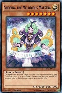 Image for Shopina the Melodious Maestra (2015 Mega-Tins Mega Pack) (MP15-EN131) - YuGiOh