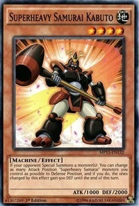 Image for Superheavy Samurai Kabuto (2015 Mega-Tins Mega Pack) (MP15-EN132) - YuGiOh