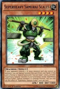 Image for Superheavy Samurai Scales (2015 Mega-Tins Mega Pack) (MP15-EN133) - YuGiOh