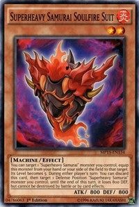 Image for Superheavy Samurai Soulfire Suit (2015 Mega-Tins Mega Pack) (MP15-EN134) - YuGiOh