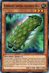 Image for Superheavy Samurai Soulshield Wall (2015 Mega-Tins Mega Pack) (MP15-EN135) - YuGiOh
