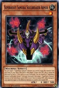 Image for Superheavy Samurai Soulbreaker Armor (2015 Mega-Tins Mega Pack) (MP15-EN136) - YuGiOh