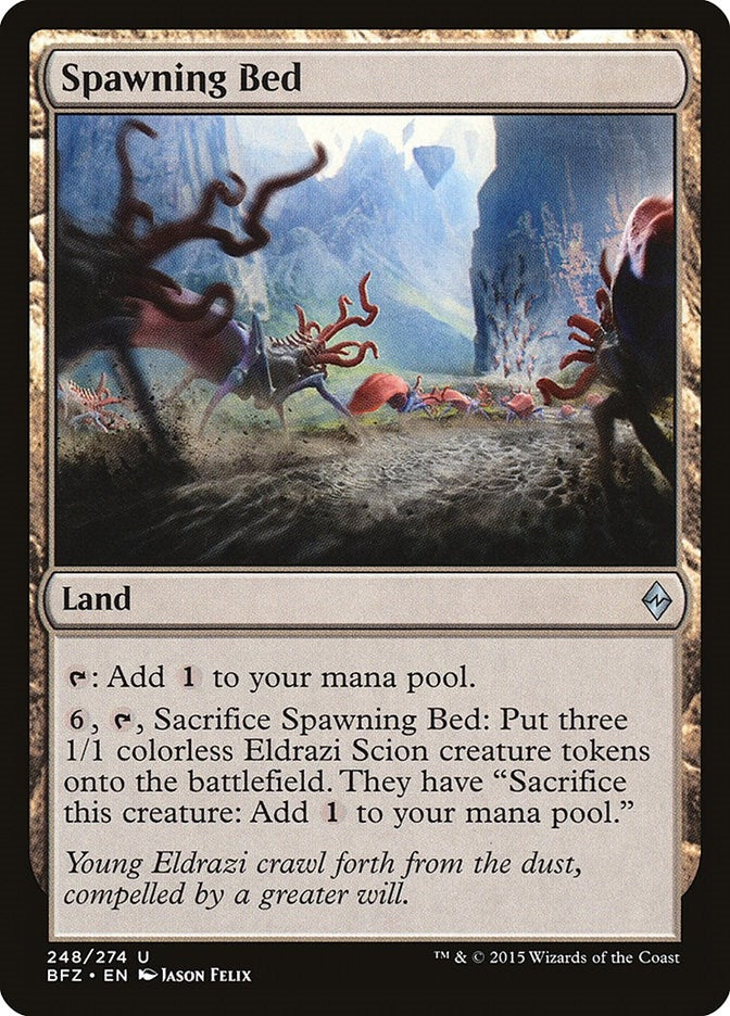 Image for Spawning Bed (Battle for Zendikar) (248) - Magic: The Gathering