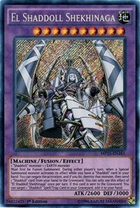 Image for El Shaddoll Shekhinaga (2015 Mega-Tins Mega Pack) (MP15-EN161) - YuGiOh