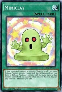 Image for Mimiclay (2015 Mega-Tins Mega Pack) (MP15-EN167) - YuGiOh