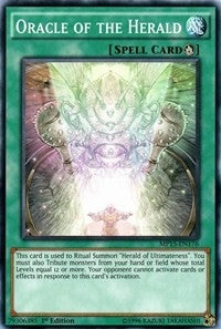 Image for Oracle of the Herald (2015 Mega-Tins Mega Pack) (MP15-EN176) - YuGiOh