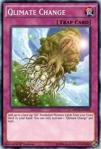 Image for Qlimate Change (2015 Mega-Tins Mega Pack) (MP15-EN182) - YuGiOh
