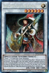 Image for Virgil, Rock Star of the Burning Abyss (2015 Mega-Tins Mega Pack) (MP15-EN187) - YuGiOh