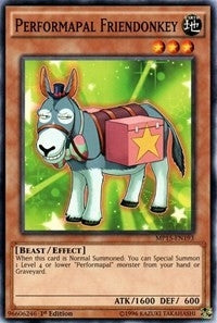 Image for Performapal Friendonkey (2015 Mega-Tins Mega Pack) (MP15-EN193) - YuGiOh