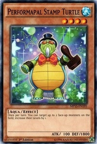 Image for Performapal Stamp Turtle (2015 Mega-Tins Mega Pack) (MP15-EN195) - YuGiOh